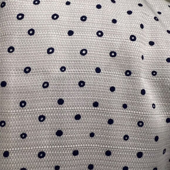 Cartonnier By Anthropologie Women's Polka Dot Blazer Jacket L - Picture 6 of 12